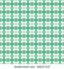 Abstract seamless pattern of Ocean Green color for wallpapers and background.