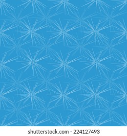Abstract seamless pattern on a dark blue background. Vector eps 10.