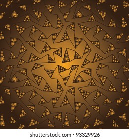 abstract seamless pattern on gradient background