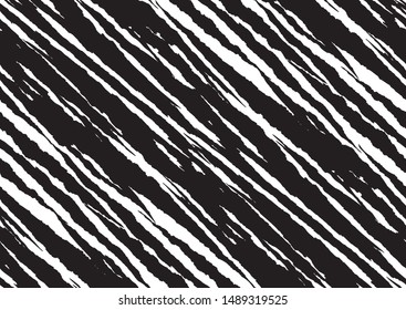 Abstract seamless pattern on white background. Tiger skin vector illustration background. Seamless wild safari pattern. Trendy fashion print background.