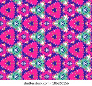 Abstract seamless pattern on a white background