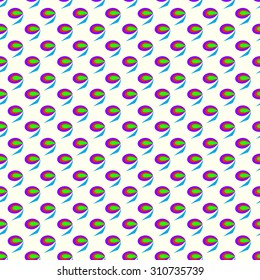 Abstract seamless pattern on a white background vector illustration