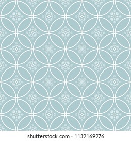 Abstract seamless pattern of opal green color for wallpapers and background.
