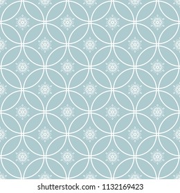 Abstract seamless pattern of opal green color for wallpapers and background.
