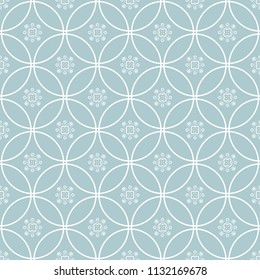 Abstract seamless pattern of opal green color for wallpapers and background.