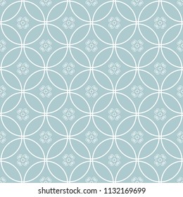 Abstract seamless pattern of opal green color for wallpapers and background.