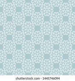 Abstract seamless pattern of opal green color for wallpapers and background.
