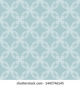 Abstract seamless pattern of opal green color for wallpapers and background.
