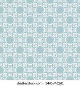 Abstract seamless pattern of opal green color for wallpapers and background.
