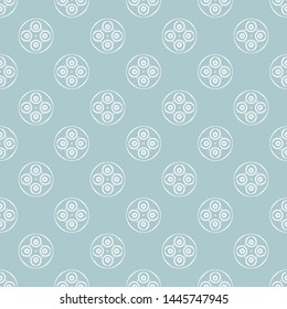 Abstract seamless pattern of opal green color for wallpapers and background.