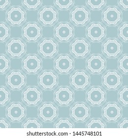 Abstract seamless pattern of opal green color for wallpapers and background.