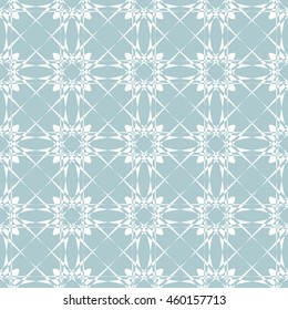 Abstract seamless pattern of opal green color for wallpapers and background.