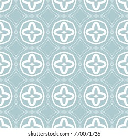 Abstract seamless pattern of opal green color for wallpapers and background.