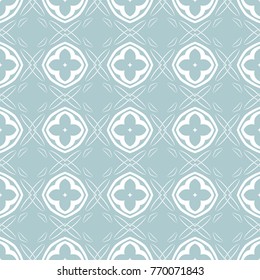 Abstract seamless pattern of opal green color for wallpapers and background.