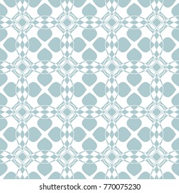 Abstract seamless pattern of opal green color for wallpapers and background.