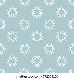 Abstract seamless pattern of opal green color for wallpapers and background.