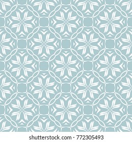Abstract seamless pattern of opal green color for wallpapers and background.