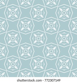 Abstract seamless pattern of opal green color for wallpapers and background.
