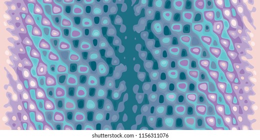 Abstract Seamless Pattern with Optical Effect.