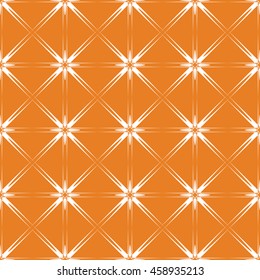 Abstract seamless pattern of orange color for wallpapers and background.