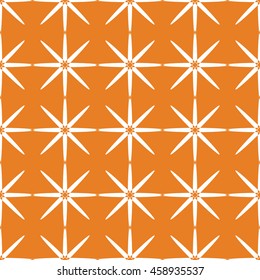 Abstract seamless pattern of orange color for wallpapers and background.