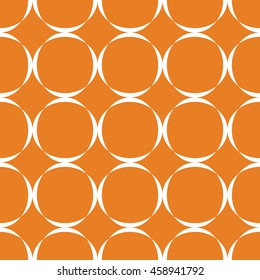 Abstract seamless pattern of orange color for wallpapers and background.