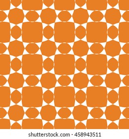 Abstract seamless pattern of orange color for wallpapers and background.