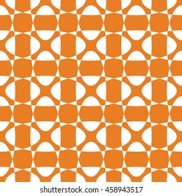 Abstract seamless pattern of orange color for wallpapers and background.