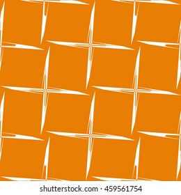 Abstract seamless pattern of orange color for wallpapers and background.
