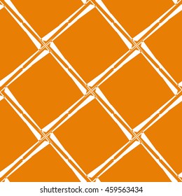 Abstract seamless pattern of orange color for wallpapers and background.