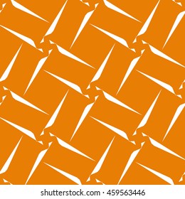 Abstract seamless pattern of orange color for wallpapers and background.