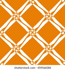 Abstract seamless pattern of orange color for wallpapers and background.