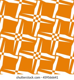 Abstract seamless pattern of orange color for wallpapers and background.