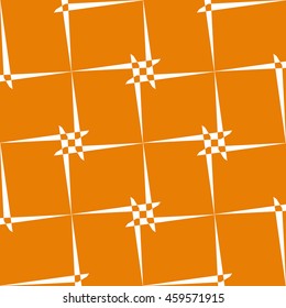 Abstract seamless pattern of orange color for wallpapers and background.