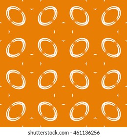 Abstract seamless pattern of orange color for wallpapers and background.