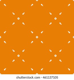 Abstract seamless pattern of orange color for wallpapers and background.
