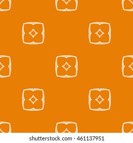 Abstract seamless pattern of orange color for wallpapers and background.
