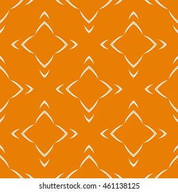 Abstract seamless pattern of orange color for wallpapers and background.
