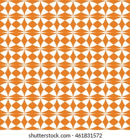 Abstract seamless pattern of orange color for wallpapers and background.