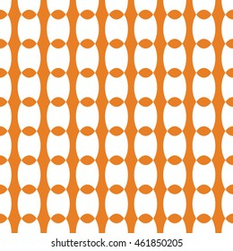 Abstract seamless pattern of orange color for wallpapers and background.
