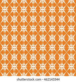 Abstract seamless pattern of orange color for wallpapers and background.