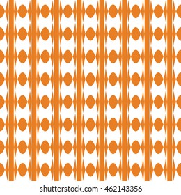 Abstract seamless pattern of orange color for wallpapers and background.