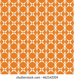 Abstract seamless pattern of orange color for wallpapers and background.