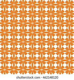 Abstract seamless pattern of orange color for wallpapers and background.