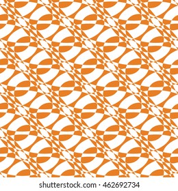 Abstract seamless pattern of orange color for wallpapers and background.