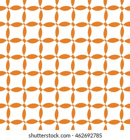 Abstract seamless pattern of orange color for wallpapers and background.