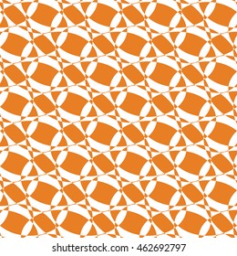 Abstract seamless pattern of orange color for wallpapers and background.