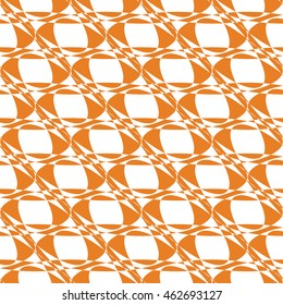 Abstract seamless pattern of orange color for wallpapers and background.