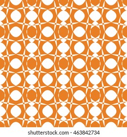 Abstract seamless pattern of orange color for wallpapers and background.
