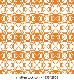 Abstract seamless pattern of orange color for wallpapers and background.
